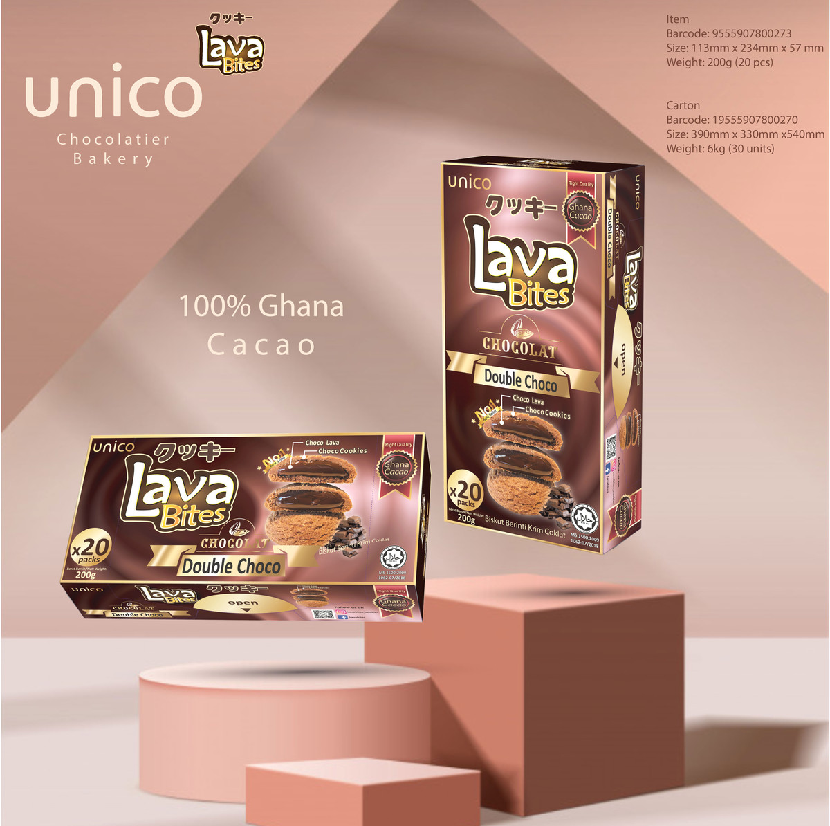 Double Choco Lava Bites