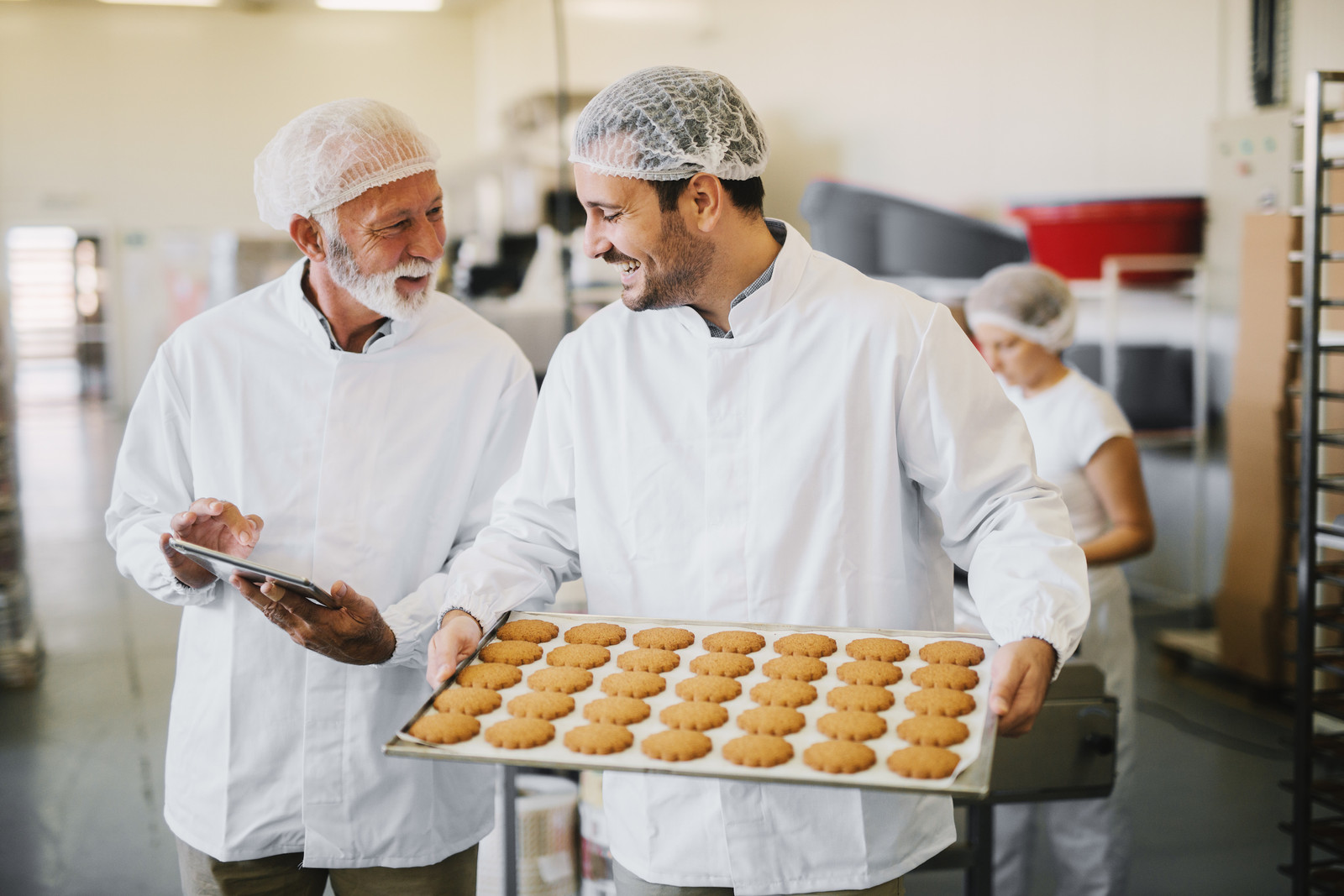 Team baking Lava Bites